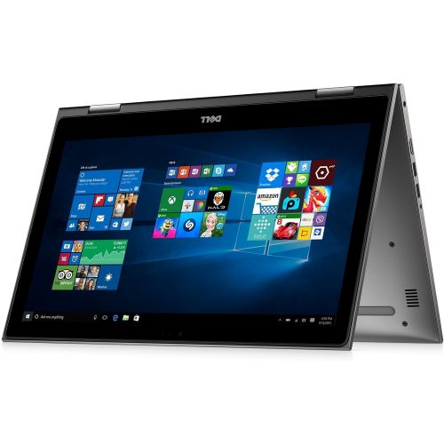 델 Dell i5568-0463GRY 15.6 FHD 2-in-1 Laptop (Intel Core i3-6100U 2.3GHz Processor, 4 GB RAM, 500 GB HDD, Windows 10) Gray