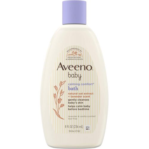  Aveeno Baby Calming Comfort Bath, 8 Fl Oz (Pack of 2)