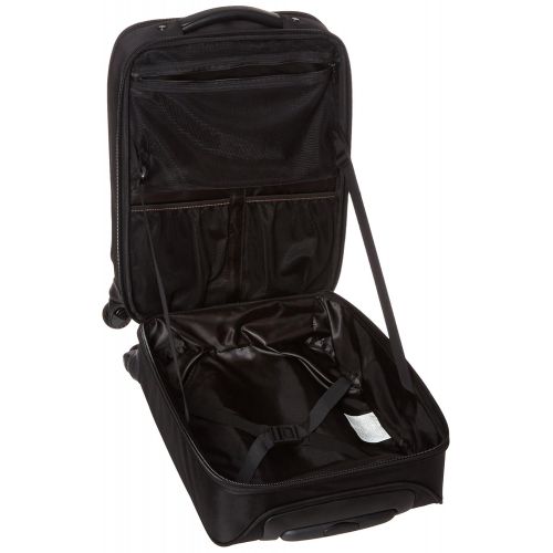 쌤소나이트 Samsonite Pro 4 DLX Upright Mobile Office PFT, Black, One Size