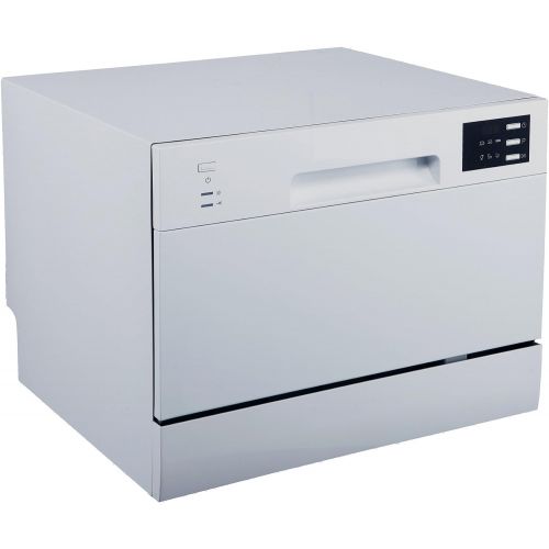  SPT SD-2225DS Countertop Dishwasher with Delay Start & LED, Silver, Silver
