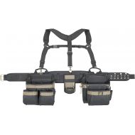 CLC Custom Leathercraft 1614 20 Pocket, Heavy Duty Framers 5-Piece Comfortlift Combo Tool Belt System