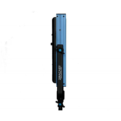  Dracast DRP-LK-3x1000-DV 3 X LED1000 Kit, Daylight with V-Mount Battery Plates (Blue)