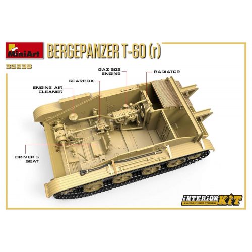  Ford Miniart 1:35 - Bergepanzer T-60 (r) Interior Kit