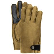 /UGG Mens Sheepskin Glove With Leather Trim