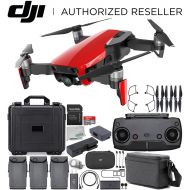 DJI Mavic Air Drone Quadcopter Fly More Combo (Flame Red) Waterproof Rugged Case Ultimate Bundle