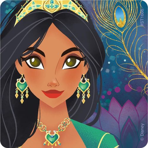  Aladdin: Princess Jasmine Stickers - Toys 100 per Pack