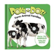 Melissa & Doug Children’s Book  Poke-a-Dot: Farm Animals Families