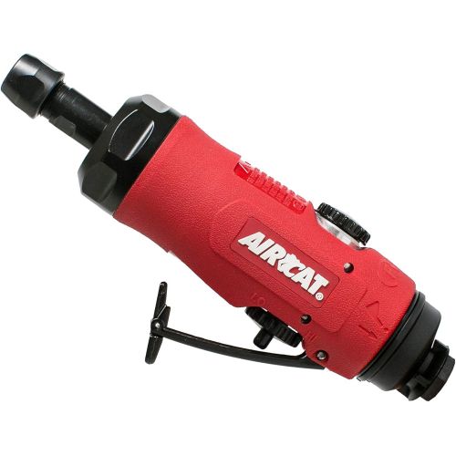  AirCat AIRCAT 6290 .7 HP Reversible Composite Straight Die Grinder, Small, Red