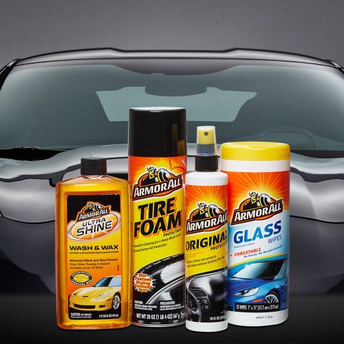  Armor All Complete Car Care Kit (1 count) (4 Items Included)
