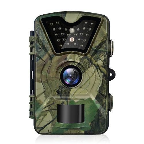  Anpviz Trail Game Camera, 1080P HD 12MP Infrared Night Vision Hunting Outdoor Camera, 0.5s Trigger Speed and 65 Feet Trigger Distance, Weatherproof Motion Sensor for Wildlife Surveillance