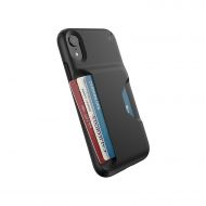 Speck Products Presidio Wallet iPhone XR Case, Eclipse BlueCarbon Black