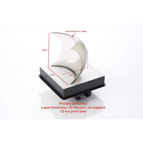  ApplyLabWork 3D Resin for Laser Printers, Formlabs Printers Compatible, Prototype Flex Metallic, 1 Liter