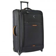 Travelers Traveler’s Choice Birmingham Lightweight Expandable Rugged Rollaboard Rolling Luggage