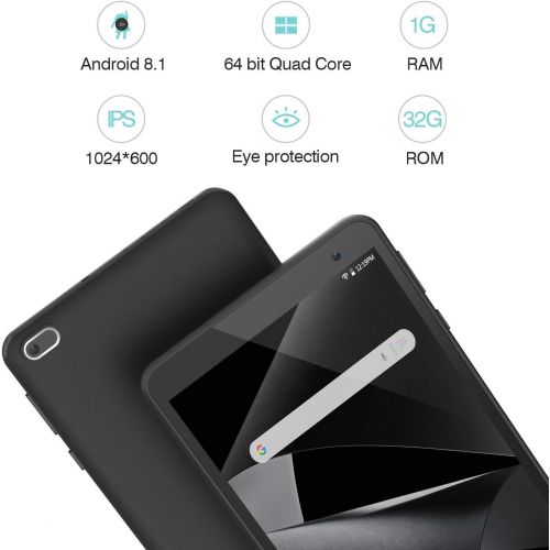  [아마존 핫딜] [아마존핫딜]Vankyo MatrixPad Z1 7 inch Tablet, Android 8.1 Oreo Go Edition, 32GB Storage, Quad-Core Processor, IPS HD Display, Wi-Fi, Bluetooth, Black