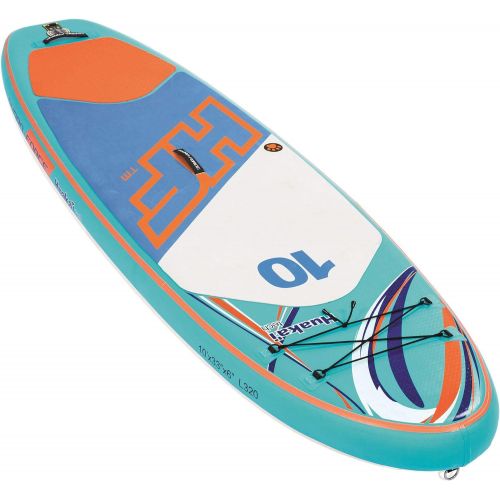  Bestway Hydro Force Huakai Tech 10 Foot Inflatable SUP Paddle Board with Pump