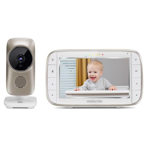 모토로라 Motorola Baby Motorola MBP845CONNECT 5 Video Baby Monitor with Wi-Fi Viewing, Digital Zoom, Two-Way Audio, and Room Temperature Display