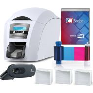 Magicard Enduro 3e Single Sided ID Card Printer & Complete Supplies Package with Bodno ID Software