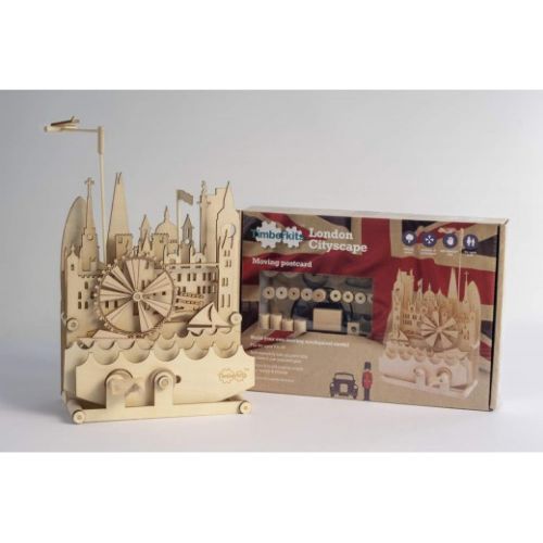  London Cityscape - Timberkits Self-Assembly Wooden Construction Moving Model Kit