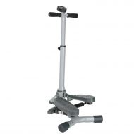 Sunny Health & Fitness SF-S0637 Twist-In Stepper Step Machine w/ Handlebar and LCD Monitor
