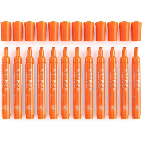  [아마존핫딜][아마존 핫딜] ARTEZA Arteza Highlighters Set of 64, Orange Color, Wide Chisel Tips, Bulk Pack of Markers, for Office, School, Kids & Adults