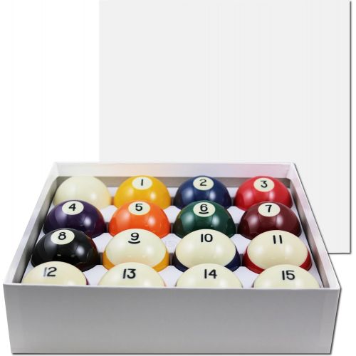  Aramith 2-14 Regulation Size Crown Standard BilliardPool Balls, Complete 16 Ball Set