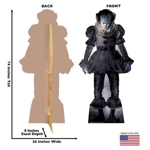  Advanced Graphics Pennywise The Dancing Clown Life Size Cardboard Cutout Standup - It (2017 Film)