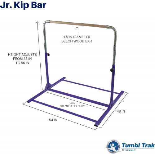  Tumbl Trak Expandable Gymnastics Training Jr Kip Bar