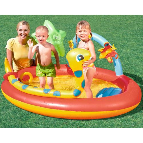 인플레터블 Inflatable Paddling Pools Baby Swimming Pool Kiddie Squirting Pools Thickening Plastic Kids Splash Play Center