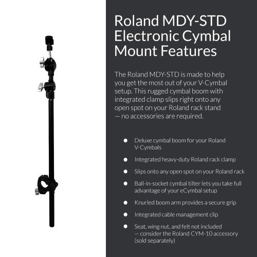롤랜드 Roland MDY-STD Hatched Cymbal Mount