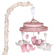 Bella Elephant Musical Crib Mobile by The Peanut Shell