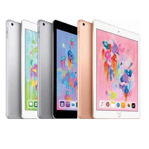 애플 Apple iPad 6th Gen (2018 Model) Wi-Fi Only, 9.7 Retina Display, 2GB RAM, A10 Fusion chip, Touch ID, Apple Pay, Night Shift Choose Your Storage Color Accessories
