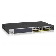 /NETGEAR GS724TP-200NAS 24-Port Gigabit Ethernet Smart Managed Pro Switch, 190W PoE+, ProSAFE Lifetime Protection (GS724TP)