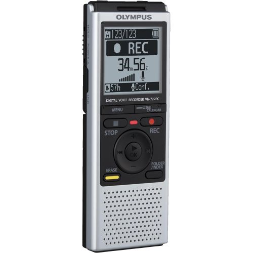  Olympus VN-722PC Voice Recorders, 4 GB Built-In-Memory