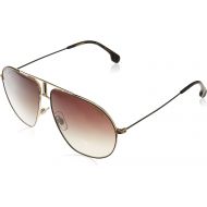 Carrera Bound Aviator Sunglasses, White Gold, 60 mm