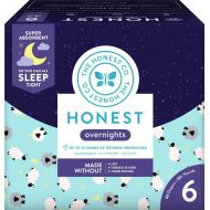 [아마존베스트]The Honest Company Overnight Sleepy Sheep Diapers, Size 6 | Sustainably Harvested and Plant-Derived Materials | Hypoallergenic | 42 Count