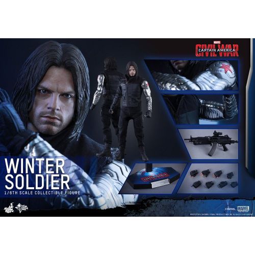 핫토이즈 Hot Toys 16 MMS351 Civil War Captain America Bucky Barnes Winter Soldier