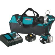 Makita XWT09Z LXT Lithium-Ion Brushless Cordless High Torque Hex Impact Wrench, 18V716
