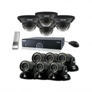 REVO America R165D4IB4I-2T 16 CH 2 TB 960H DVR Surveillance System with 8 1200TVL 100-Feet Night Vision Cameras (Black)