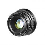 Neewer 25mm f1.8 Manual Focus Prime Fixed Lens for Fujifilm APS-C Digital Mirrorless Cameras XPro2 XE3 XH2 X100F X100T X100S XH1 XF2 XPro1, All Metal Construction (Black)