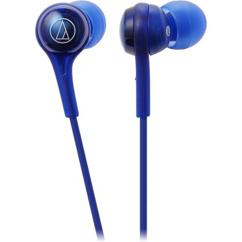 오디오테크니카 Visit the Audio-Technica Store Audio-Technica ATH-CK200BT Bluetooth Wireless In-Ear Headphones with In-Line Mic & Control, Blue
