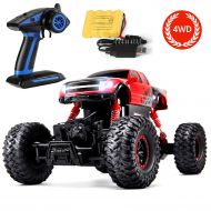 Remote Control Monster Trucks, PinSpace Electric RC Cars 1:12 Scale Off Road Truck with Full-Time 4-Wheel Drive System, 4 Shock Absorbers, Digital Controller for Kids Age 8 Years a