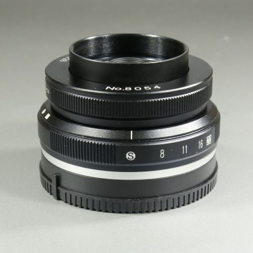  Yasuhara MO100E 28-28mm f6.4-22 Fixed Prime MoMo 100 Soft Focus Lens for Sony NEX, Black