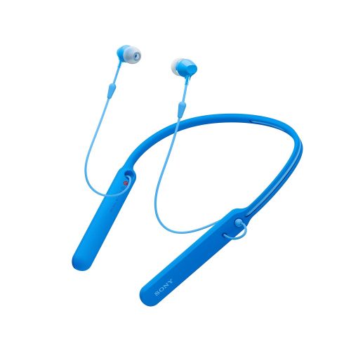소니 Sony - C400 Wireless Behind-Neck in Ear Headphone Blue (WIC400/L)