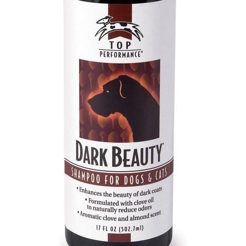  Top Performance Dark Beauty Dog and Cat Shampoo, 17-Ounce