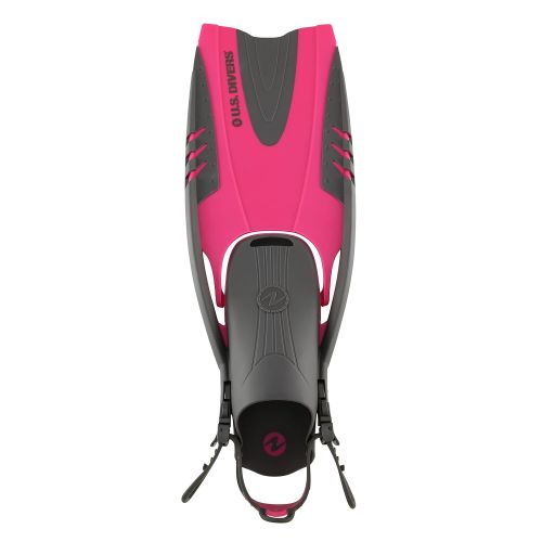  U.S. Divers Lux Platinum Snorkel Set Compatible with GoPro - Panoramic View Mask, Pivot Fins, Dry Top Snorkel + Gear Bag