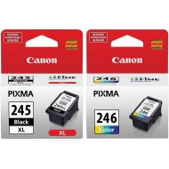 Canon PG-245XL/ CLI-246 Black and Color Ink Cartridge, Compatible to MX492, TS3120, TR4520, MG2525, TS302 and TS202 Printers
