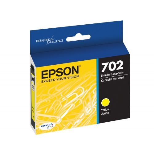 엡손 Epson T702120-D2 DURABrite Ultra Black Dual Pack Standard Capacity Cartridge Ink