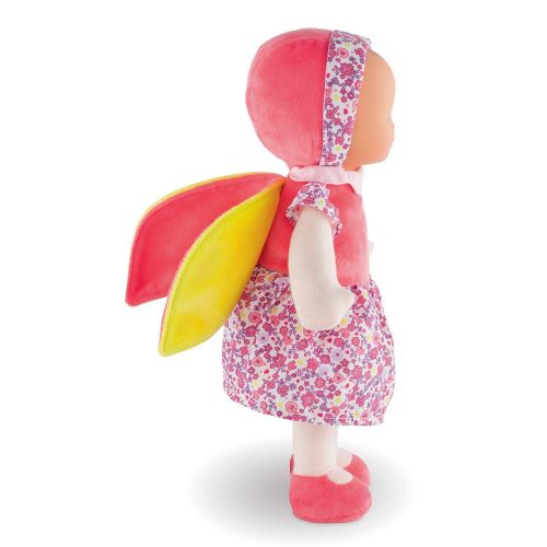  Corolle mon doudou Fairy Floral Bloom Toy Baby Doll, Pink