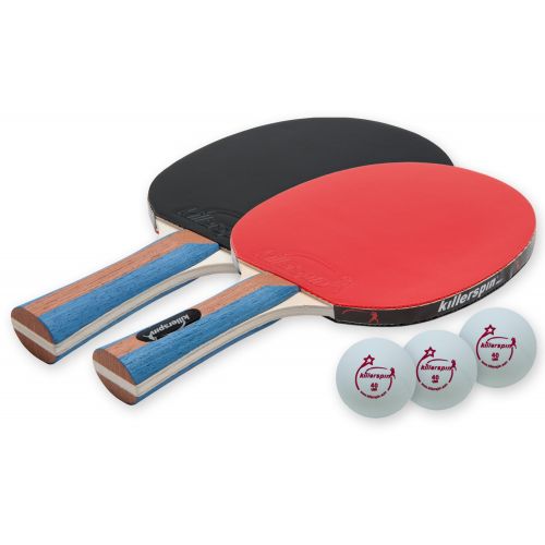 Killerspin JETSET 2 Premium Set - Table Tennis Set with 2 Ping Pong Paddles With Premium Rubbers and 3 Ping Pong Balls