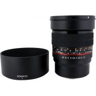 Rokinon 85M-MFT 85mm F1.4 Ultra Wide Lens for Micro Four-Thirds Mount Fixed Lens for OlympusPanasonic Micro 43 Cameras